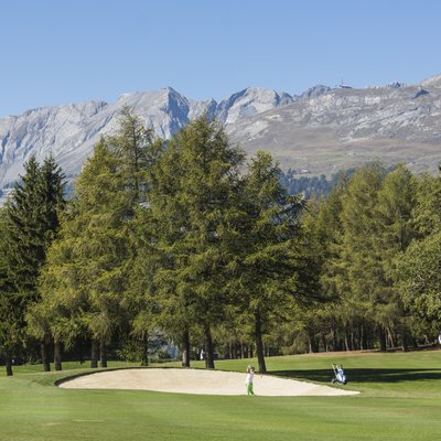 The joy of golfing in the mountains