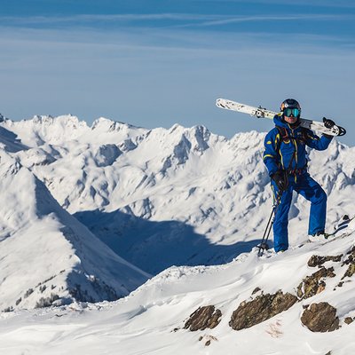 Wo der gute Skifahrer klettert